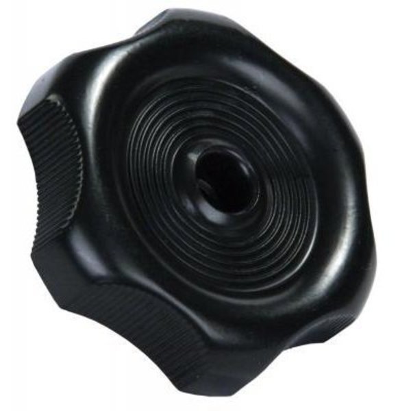 WINDOW KNOB W/1IN SHAFT, BLACK, Jr Products, Mfr#: 20345